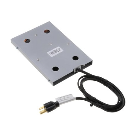 Zerostart Battery Heater, 200W 120V, Steel Plate, With 80 deg F Thermostat 8500320